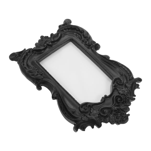 Niceauty Vintage Resin Picture Frame Mini Frames Decorative Memory Display for Guesthouse 1Set