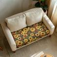 thumbnail image 2 of ZUXONGSY Sunflower Sofa Cushion Covers Couch Cushion Protector Cover Elastic Separate Sofa Slipcover 2 Seater Flexible Outdoor Patio Couch Cushion Protector Cover Gifts for Friends, 2 of 5