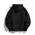 thumbnail image 4 of GrmtClth Hoodies for Men Loose Fit Zip Up Hooded Sweatshirt 2025 Winter Casual Long Sleeve Pullover Tops Soft Outerwear with Pockets Black XXXL, 4 of 4