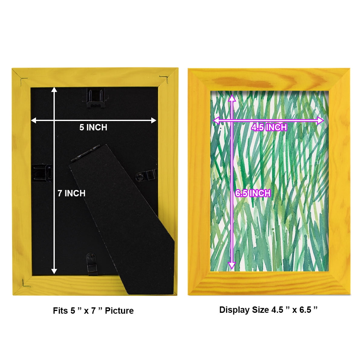 Just Grass I - Framed Print w/glass - Sunflower Yellow