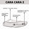thumbnail image 4 of Spyderco - Cara Cara 2 Combo Satin 3,75, 4 of 5