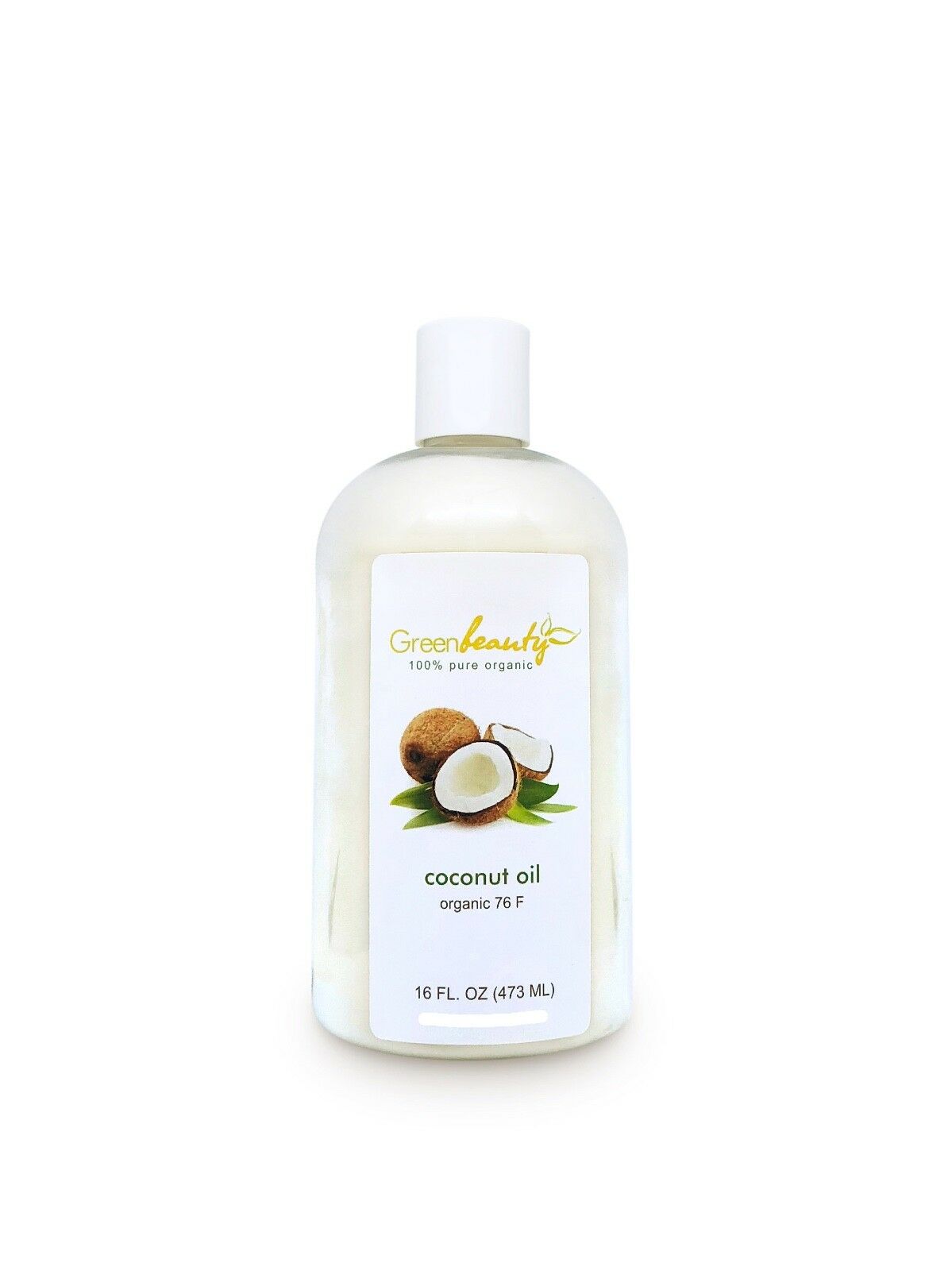 COCONUT OIL 76 DEGREE ORGANIC COLD PRESSED 100 PURE ORGANIC 4 OZ TO 1