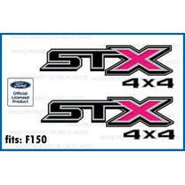Decal Mods STX 4X4 Decals Stickers for Ford F150 (2015-2020) (set of 2) Officially Licensed (Hot Pink) - FHP