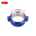 thumbnail image 2 of 4'' 101mm Aluminum Quick Release V-Band Clamp for Intake Intercooler Pipe Blue, 2 of 5