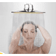 thumbnail image 4 of rociador con manguera - Teleducha XXL - 5 tipos de chorro - 150 mm de diámetro con manguera de ducha de 1,6 m de acero inoxidable - para baño y ducha Jormftte ZH-218, 4 of 7