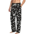thumbnail image 2 of Balery Men'S Anchor Pants,Sleepwear Pants,Pajama Pants,Pj Bottoms Drawstring And Pockets-Large, 2 of 9