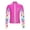 Hot Pink, variant on Kids Girls Zipper Figure Ice Skating Top Athletic Sport Training Jacket Long Sleeve Sparkly Hot Pink 4