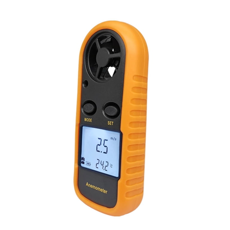 AluhayosDigital Anemometer Handheld Wind Speed Meter for Measuring Wind ...