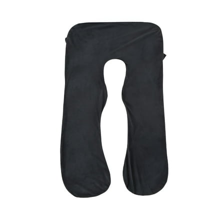 LAMIRO U Shaped Pregnancy Pillow, Maternity Full Body Pillow for Sleeping, Reading, Nursing, Watching TV, Sleeping Pillow for Pregnant Women and Side Sleepers with Removable Cover