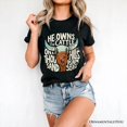 thumbnail image 5 of He Owns the Cattle On a Thousand Hills T-Shirt, Christian Western Faith Tee, 5 of 8