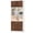 White Tall Bookcase, variant on Homfa 75" Tall Bookcase with Doors & Adjustable Shelf, 3-Tier Cube Bookcase with Storage, Wood Farmhouse Display Cube Bookcase for Living Room Office, White