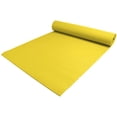 thumbnail image 1 of 1 4 Thick High-Density Deluxe Non-Slip Exercise Pilates Yoga Mat, Yellow, 1 of 2