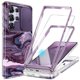 thumbnail image 1 of GVIEWIN Funda para Samsung Galaxy S25 Ultra, [Cubierta Deslizante para c&aacute;mara Protector Pantalla HD Integrado] [2 Marcos Frontales] Carcasa Protectora m&aacute;rmol Grado Militar a Prue, 1 of 8