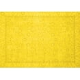 thumbnail image 1 of Ahgly Company Indoor Rectangle Oriental Yellow Traditional Area Rugs, 2' x 5', 1 of 4