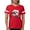 Red, variant on CafePress - Cute Kawaii Cat T Shirt - Womens Football Shirt
