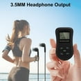 thumbnail image 4 of HLONK Mini Portable FM Radio   Stereo LCD Digital Display Tuning Pocket Walkmen Transistor Conference Receiver with Earbuds for Walking / Running / Traveling, 4 of 7
