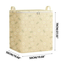 Wzzjkit Storage Bins with Lids Non-woven Zipper Travel Large-capacity Storage Bag for Bedroom Storage Of Clothes Comforter Blankets and Pillows Storage Bags