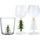 thumbnail image 2 of Figura de árbol de Navidad en el interior de la taza Taza de copa de vino de árbol de Navidad personalizada Taza para beber para fiesta de Navidad-Banquete Taza de vidrio decorada con árbol de Navidad, 2 of 5