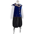 thumbnail image 2 of Adult Men Tudor Inspired Vest Shirt Pants Set Classic Vintage Style Suit, 2 of 6