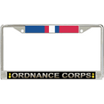 thumbnail image 1 of U.S. Army Ordnance Corps Kosovo Veteran License Plate Frame, 1 of 1