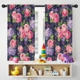thumbnail image 5 of Blackout Kids Curtains,Pioneer Flower Floral Print Pattern Childrens Insulated Curtains Set Of 2,Bedroom Essentials,Toddler Room Decor 42"x54", 5 of 5