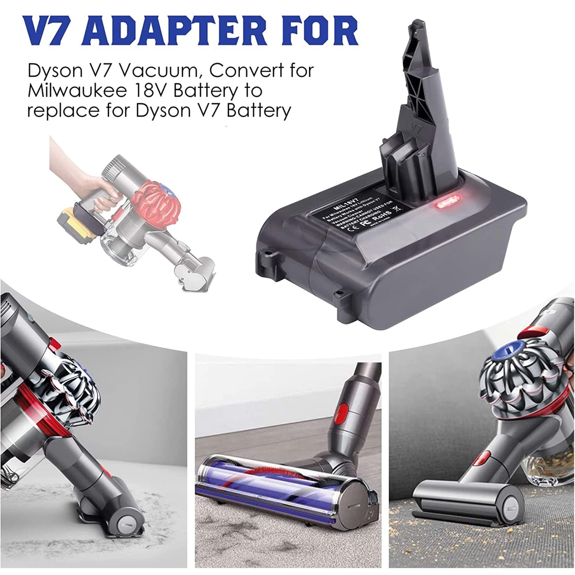 Power Direct - Batterie Compatible pour Dyson V7 Animal V7
