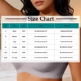 thumbnail image 3 of LEWKW Plus Size Womens Wireless Bra Breathable Cutout Support Bras Soft Comfort Sleep Bras Seamless Wirefree Everyday Yoga Back Smoothing Coverage Designs, 3 of 6