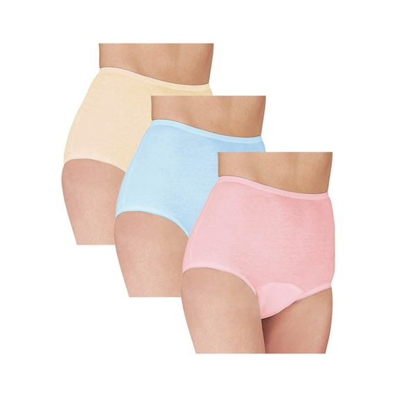 Dr. Leonard?s Women's Incontinence Panties - Color Pastel Size 6