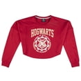 thumbnail image 4 of Harry Potter Hogwarts Juniors Red Crop Sweatshirt-Large, 4 of 5