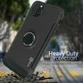 thumbnail image 6 of CoverON Apple iPhone 11 Pro Case with Ring Holder, Magnetic Car Mount Compatible Metal Plate, and Kickstand Hybrid Phone Cover - Magna Series, 6 of 8