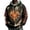Dark Green, variant on Halloween Hoodies for Men, Skeleton Horseman Tombstone Drawstring Hoodie, Vintage Gothic Sweatshirt with Pocket for Daily Wear & Halloween Party
