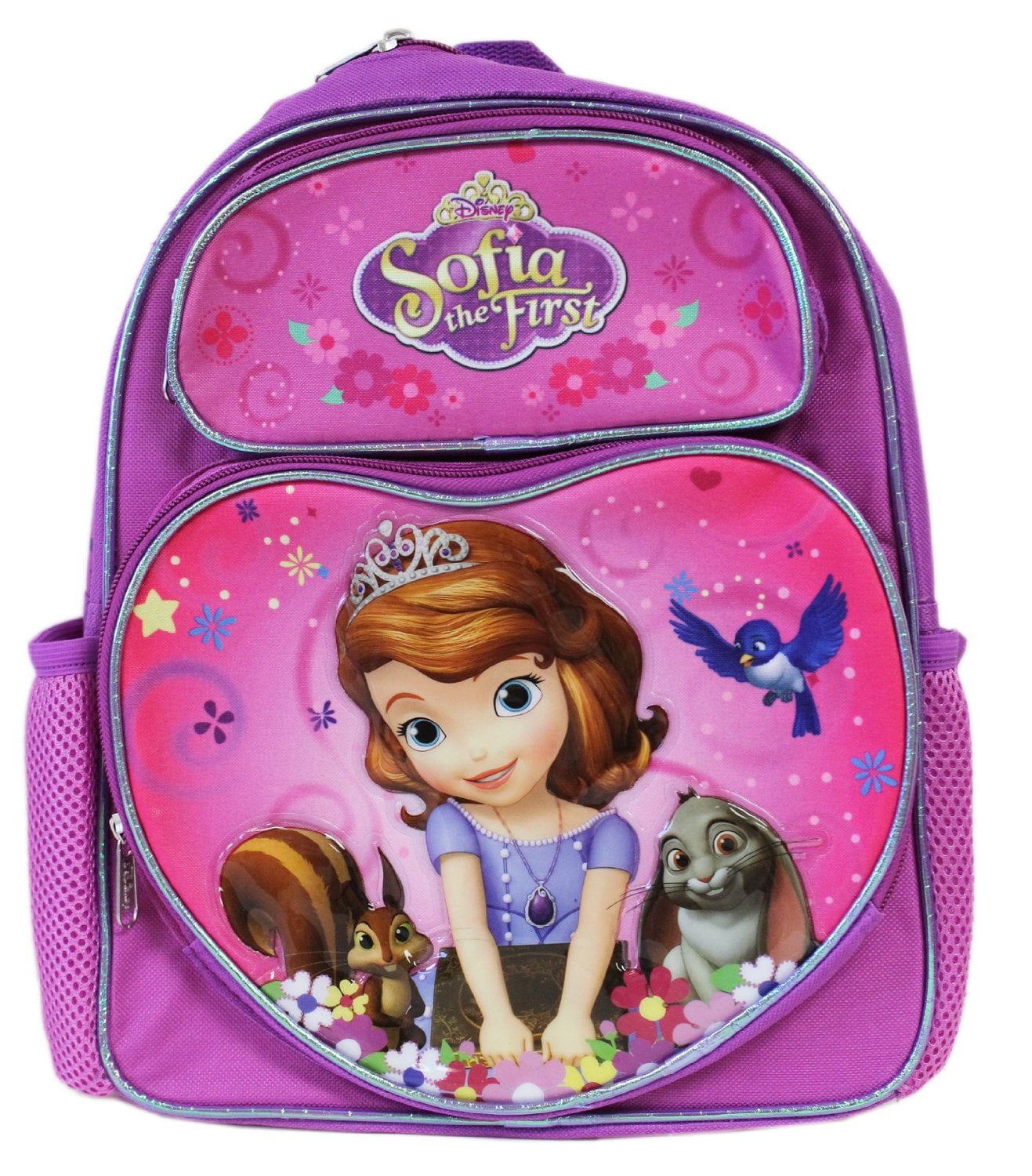 Disney - Small Backpack - - Sofia The First with Book Purple New 641498 ...