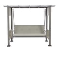 thumbnail image 2 of Garden Winds Custom Fit Replacement Canopy Top Cover Compatible with The Wiltshire GB24-309 Wicker Patio Pergola Daybed Swing - Upgraded Performance RIPLOCK 350 Fabric - Slate Gray, 2 of 13
