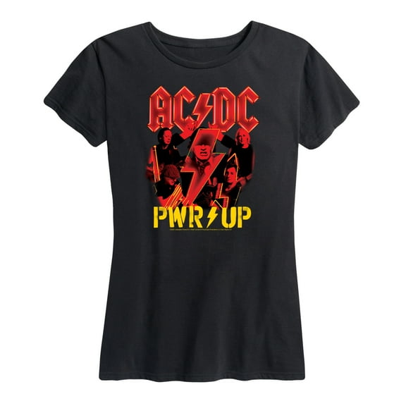 ACDC - Pwr Up - Women's Short Sleeve Graphic T-Shirt