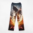 thumbnail image 3 of The Flash Pajama Pants Sleep Pants Soft Elastic Waist Pajama Bottoms Lounge Pants with 2 Pockets, 3 of 7