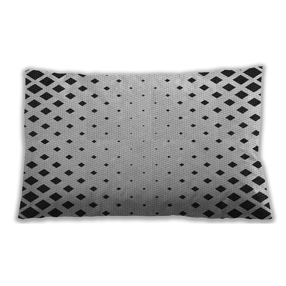 Ahgly Company Indoor Rectangular Contemporary Lumbar Throw Pillow, 13 inch by 19 inch