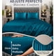 thumbnail image 3 of Juego De Sábanas Matrimonial De Satín Lujosas Modelo Azul Eléctrico, 3 of 4