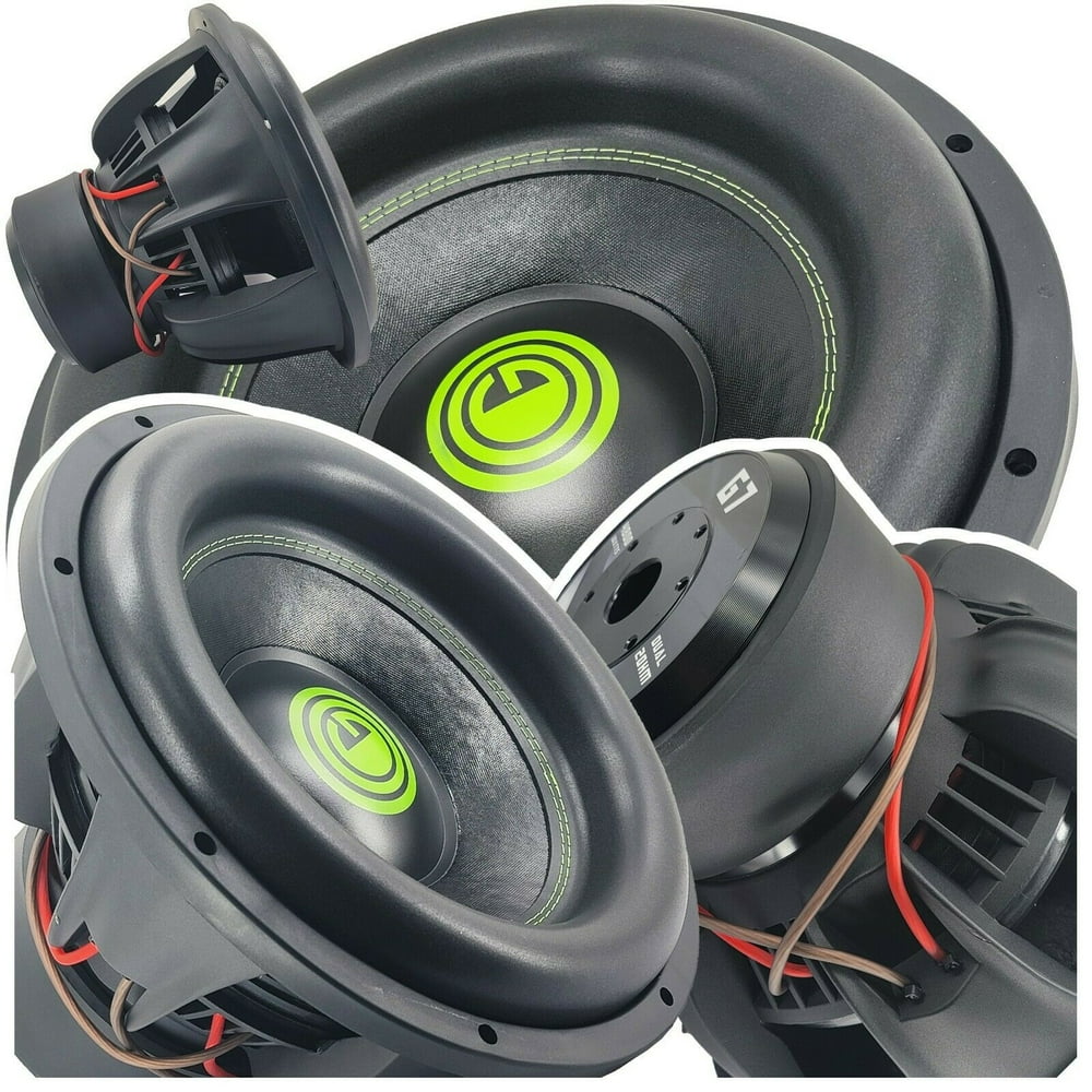 Warzone G7 15 Inch 4800 Watts Car Audio Subwoofer w/ 2 Ohm DVC Power (1