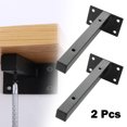 Industrial Strength Stainless Steel Heavy Shelf Brackets Wall Mount (2