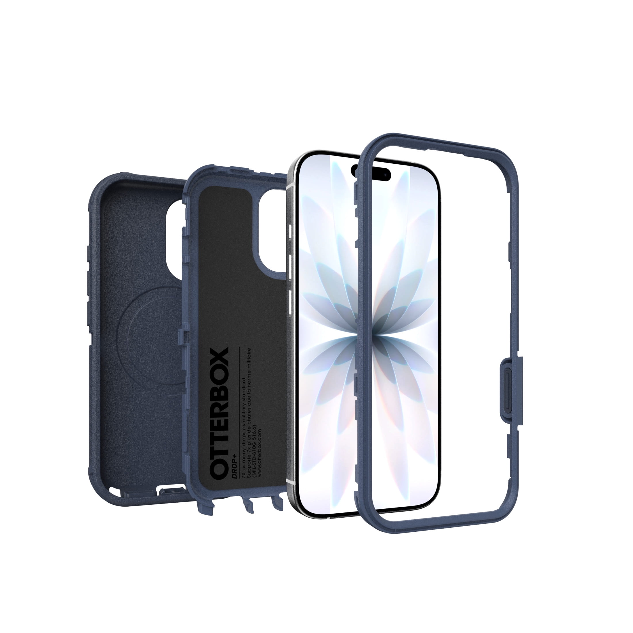 OtterBox Defender Series Pro Case with MagSafe and Camera Control for Apple iPhone 17 - Blue