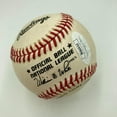 thumbnail image 3 of Buck Leonard Josh Johnson Double Duty Radcliffe Negro League Signed Baseball JSA, 3 of 4