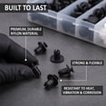 thumbnail image 5 of 100 PCS Car Bumper Retainer Clips Set - Universal Plastic Fasteners Kit with Fastener Remover, Heavy Duty Automotive Push Pin Rivets Assortment for Fender, Door Trim, Engine Cover (1 Set), 5 of 7