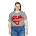 thumbnail image 4 of Grunge Heart Poetry Tee - Rebellious Anti-Valentines Day Tshirt, 4 of 5