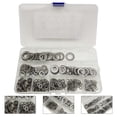 thumbnail image 3 of 300Pcs Outer Saw Tooth Washer 304 Stainless Steel Star Lock Washers With External Teeth Silver Color For Screw Fastening, 3 of 8