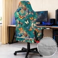 thumbnail image 3 of TSOVTHRID Boho Mandala Flower Butterfly Print 4 Pieces Gaming Chair Covers with Armrest Covers Dustproof Scratch Resistant Gaming Chair Cover Set Elastic Computer Chair Seat Slipcovers, 3 of 7