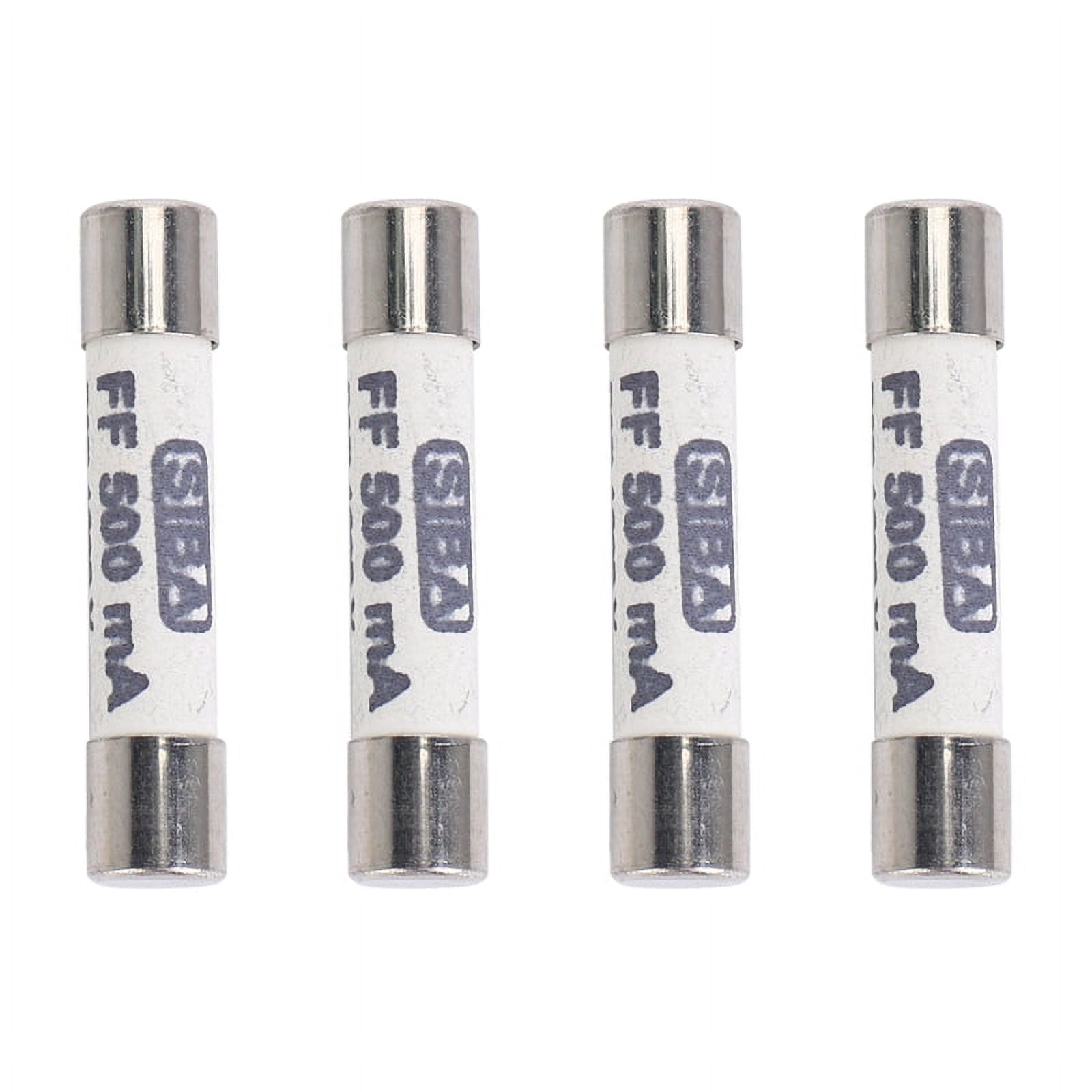 Fusible cer mico blanco para mult metro 4 x 1000 v 500 ma 6 3 x 32