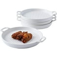 thumbnail image 4 of Bruntmor 8 Inch Porcelain Set Of 4 Oven To Table Bakeware Matte Round Baking, 4 of 9