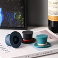 thumbnail image 2 of 3 Pieces Reusable Hat Silicone Wine Saver Plug Decorative Red Wine Stopper, 2 of 7