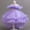 Purple, variant on NAISIBABY Girls Floral Dress, Puff Mesh Elegant Glitter Off the Shoulder Wedding Party Pageant Princess Dress Pink 10T