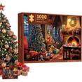 thumbnail image 3 of ny stil Adventspussel 1000 st Julkalenderpussel Countdown Calendar Countdown Box Pussel för vuxen barn A, 3 of 5